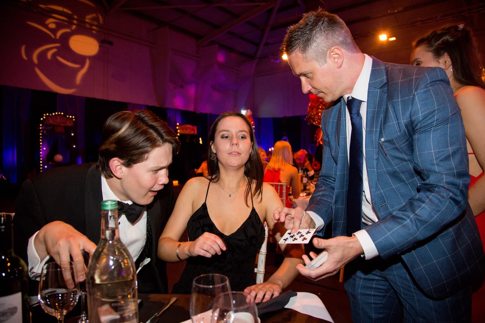 Close-up magic at a Blackpool event
