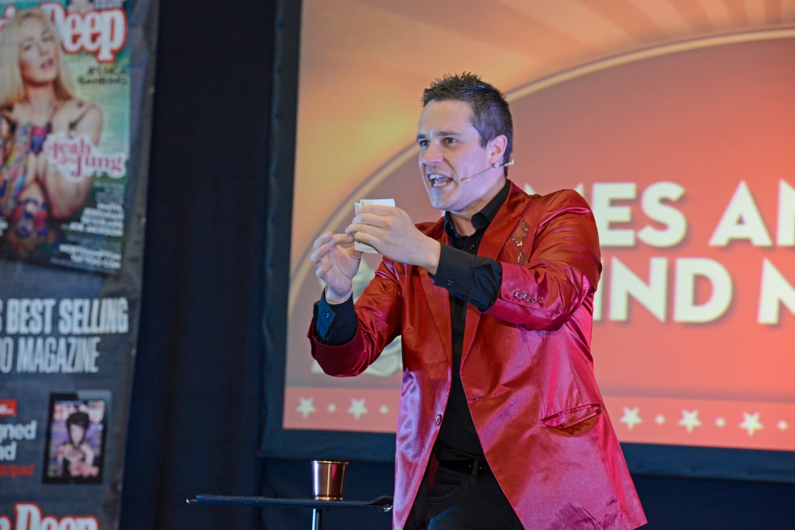 Trade Shows - James Anthony Manchester Magician