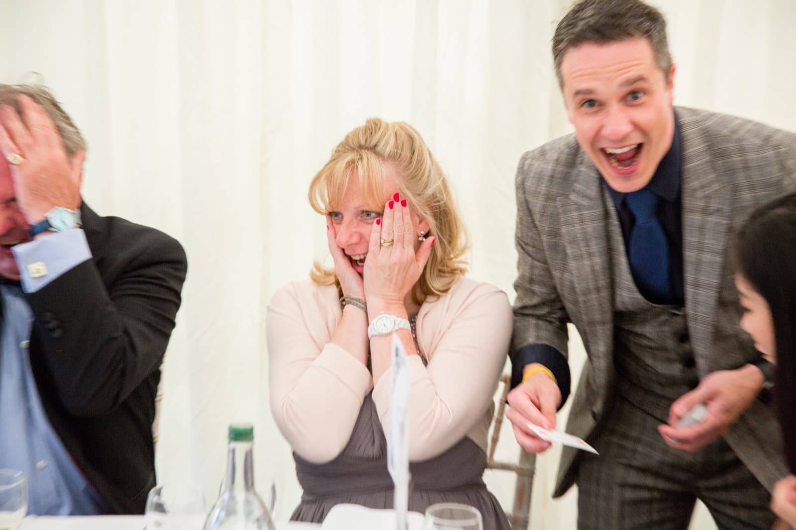 Wedding magic reaction